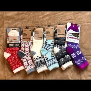 6 New Pairs of Cabin Socks